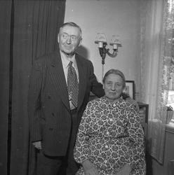 Ingeborg Solberg har besøk av sin bror fra Amerika