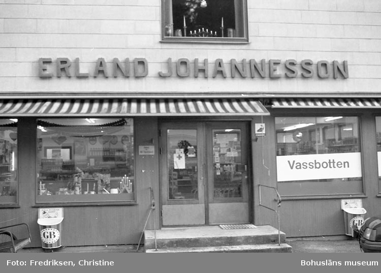 Erland Johannesson, affär i Vassbotten