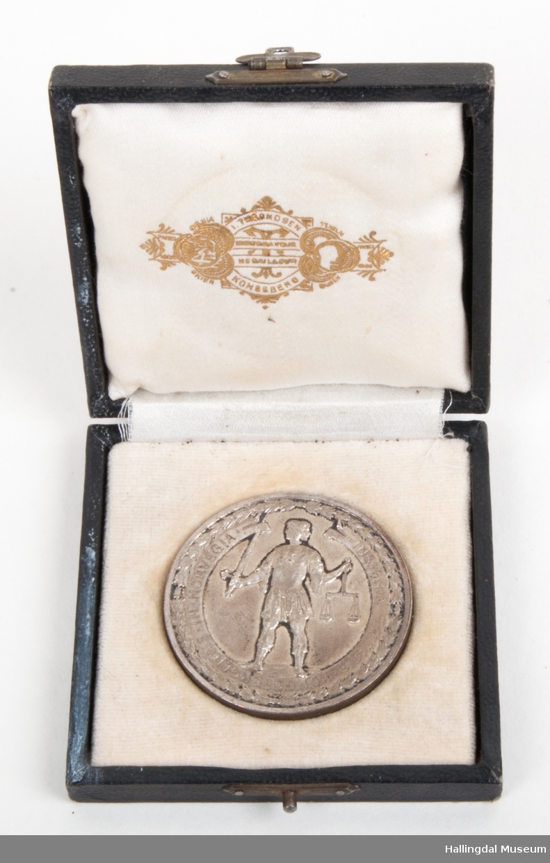 Medalje fra Kongsberg Jubileumsutstilling i 1924