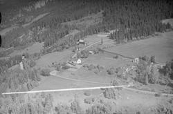 Klævahaugen gård, Tretten, Øyer, 28.08.1953, oversiktsbilde,