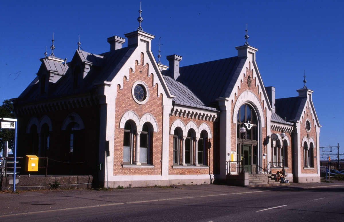 Hudiksvalls station, invigd 1888, blev byggnadsminne 1986.


