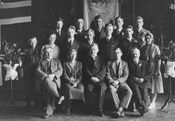Elever og lærere på Røros Middelskole 1934-1935
