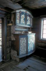 museumsinteriør, skap, dekor