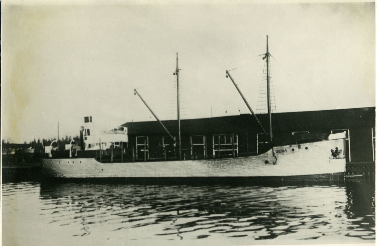 Lastfartyget ms Vera ägt av Firma Gustaf Erikson 1933-1947.