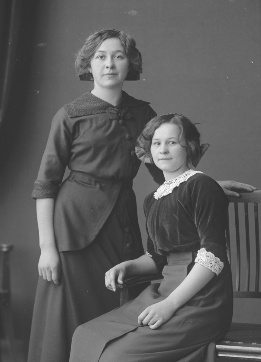 Ingeborg Elvström och Agnes Hellström