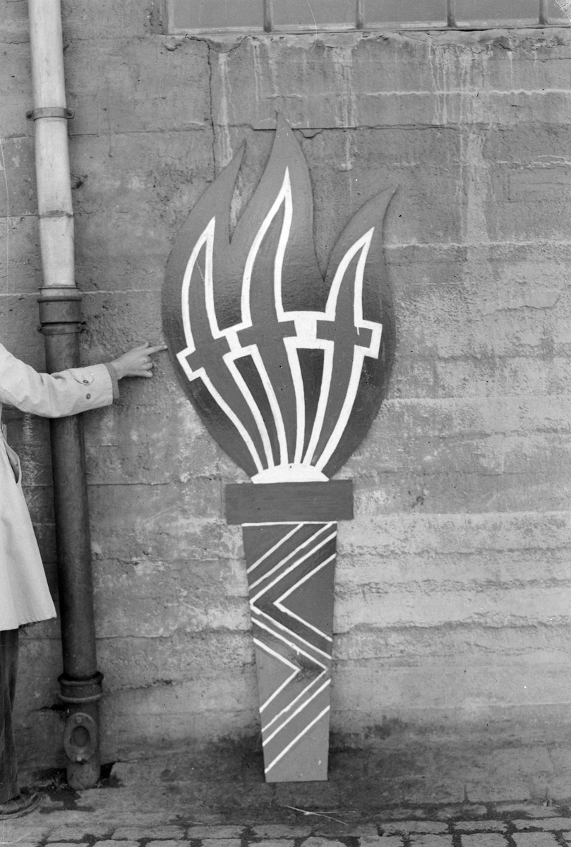 Plakater til Forsvarsutstilling