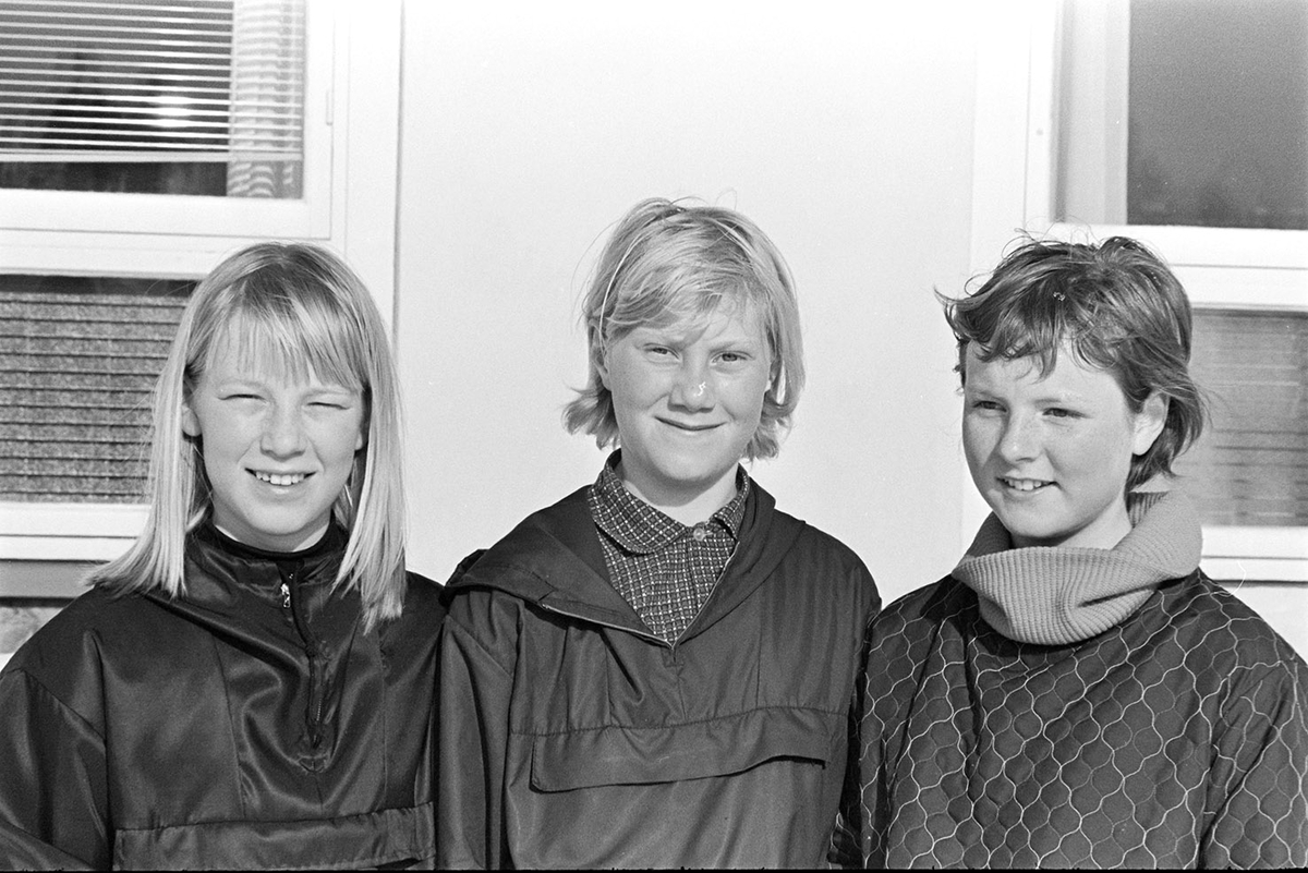 Ener ungdomsskole, Vang H. Skidag, Tove Rognerud, Anne Ruud og Inger Gjørslie
