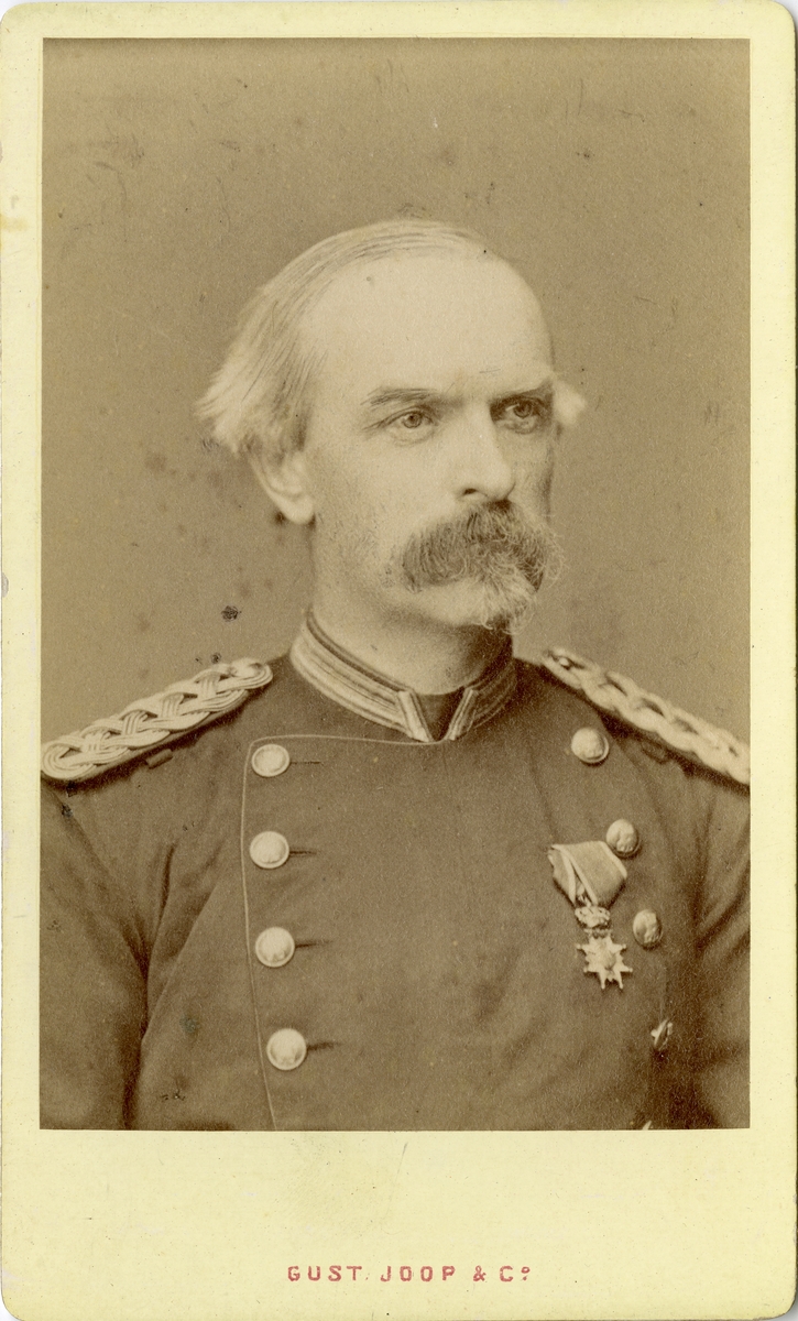 Porträtt av Otto Gustaf Nordenskjöld, officer vid Jönköpings regemente I 12.
