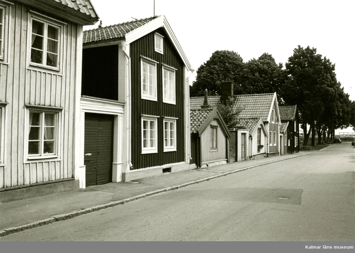 Bostadsbebyggelse på Norra Långgatan i Kalmar.