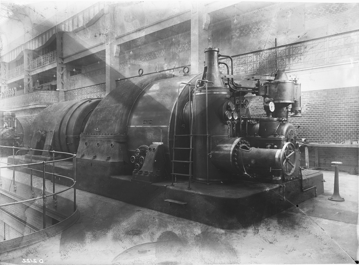 Turbogenerator 10000Kw, Värtan.
