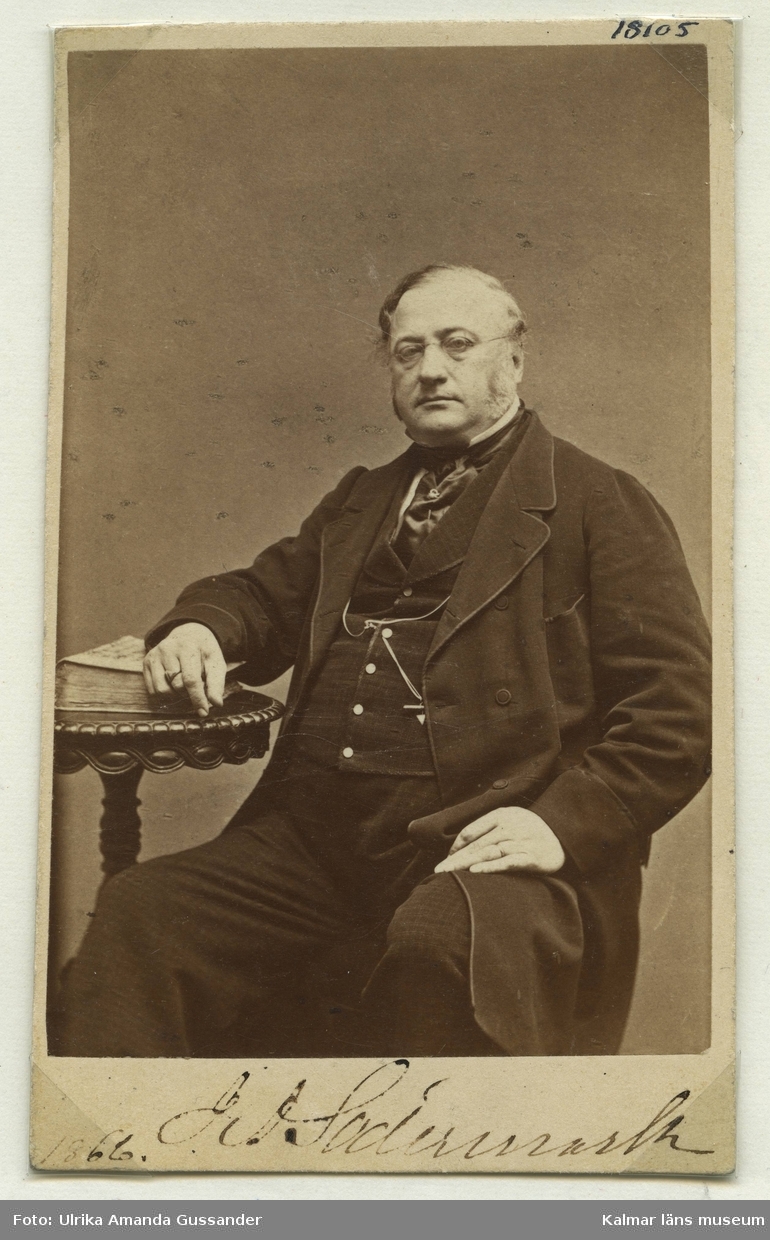 Landskamrer Johan Anders Södermark, 1816-1893.
