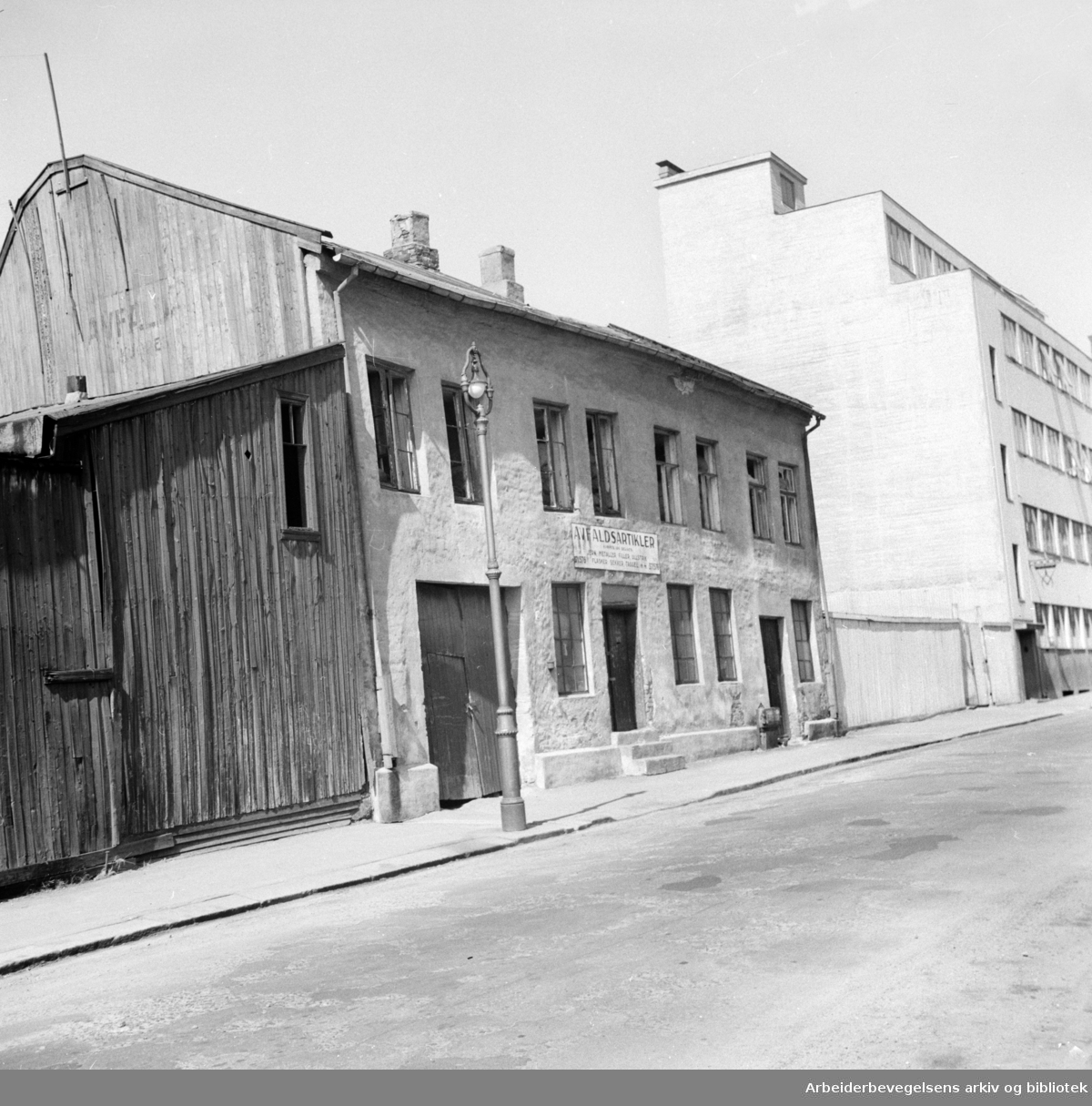 Stockholmgata 2. Juli 1955