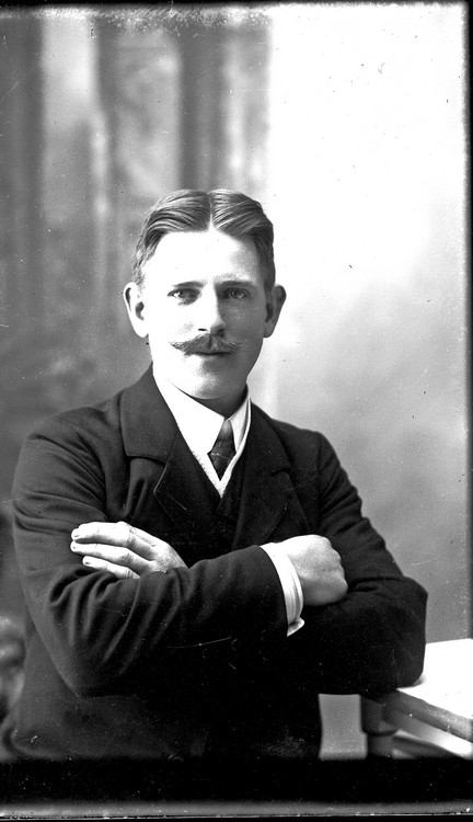 Fritz Edvardsson, släkting till fotografen Oscar Färdig