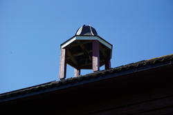 Kjeldsrud, Helgøya, Ringsaker. Stabburet på Kjelsrud kan dat