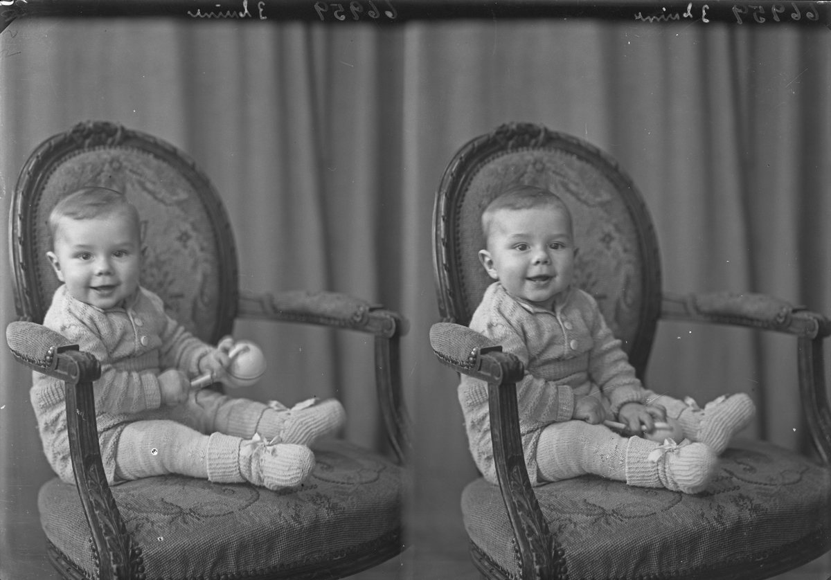 Portrett. En liten gutt. Bestilt av Egil Alne. Bømlo.