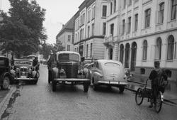 Trafikkaos i Dronningens gate