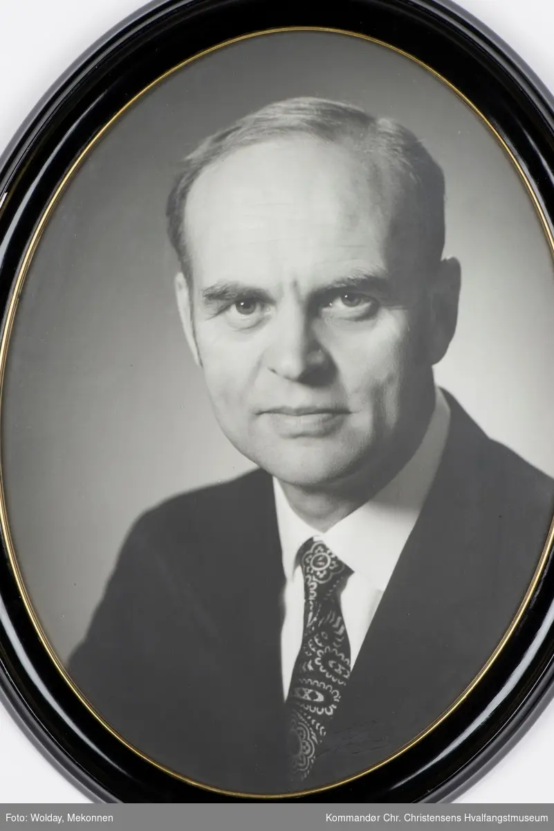 Foto, Erik Johnsen, rektor Sandefjord Sjømannsskole 172-1974
