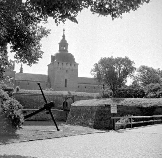 Med Daga och Arne Hansson på Öland. Kalmar slott.