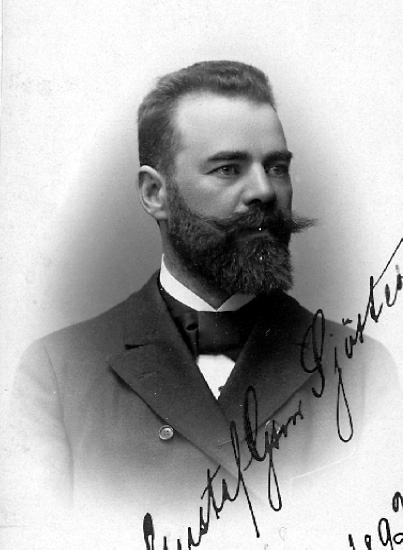Grosshandlare Gustaf G:son Sjöstedt år 1892.

inv. nr. 86879.
