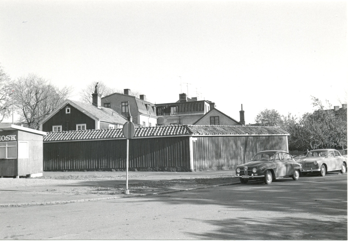 Gård på Södra vägen som revs 1971.