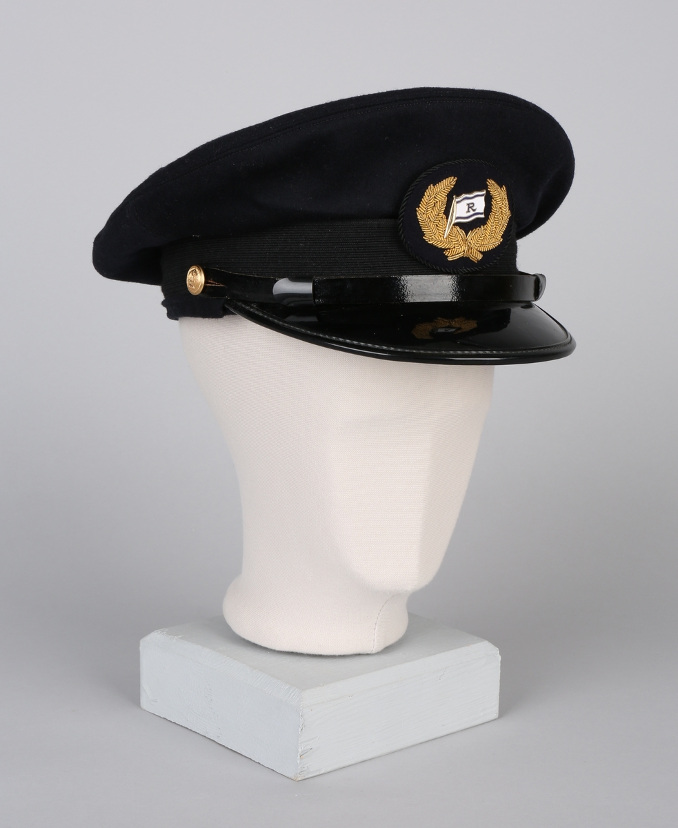 Uniformslue, del av telegrafist-uniform type telegrafist T-2 07-18.