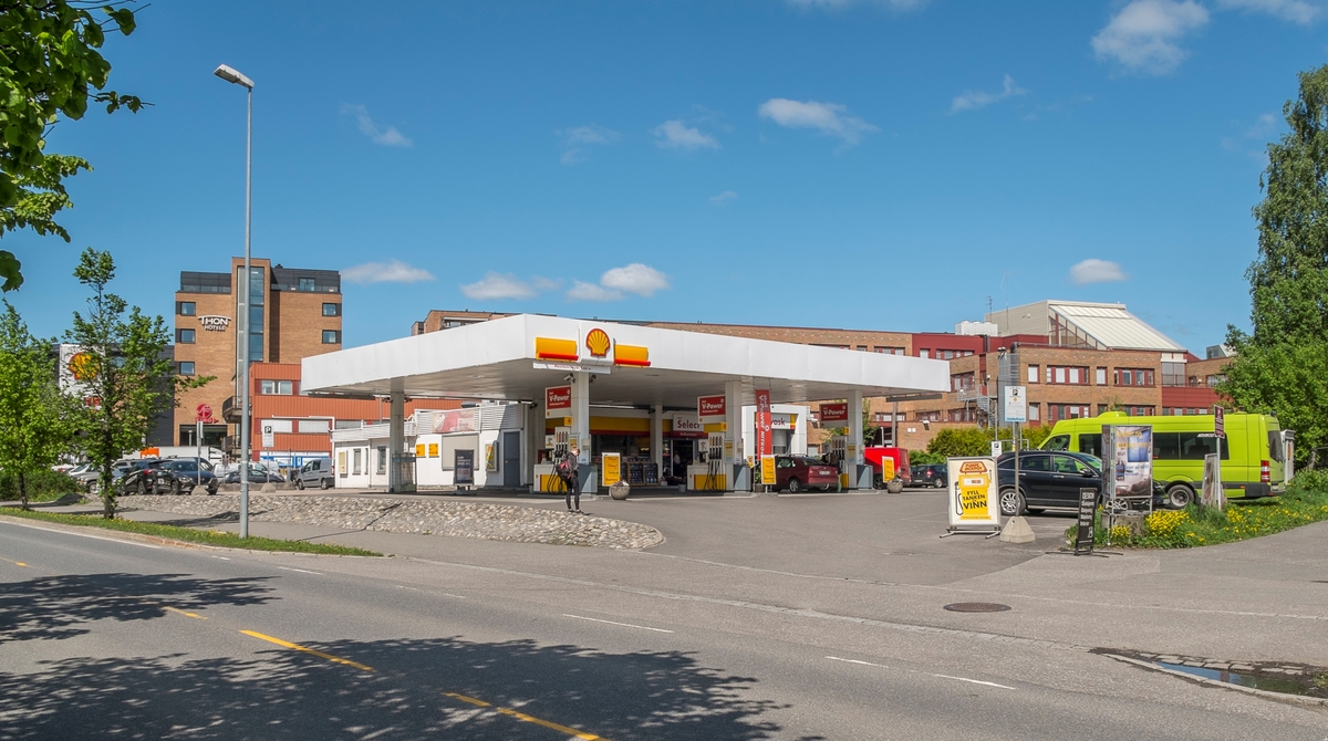 Shell bensinstasjon Jernbaneveien Ski