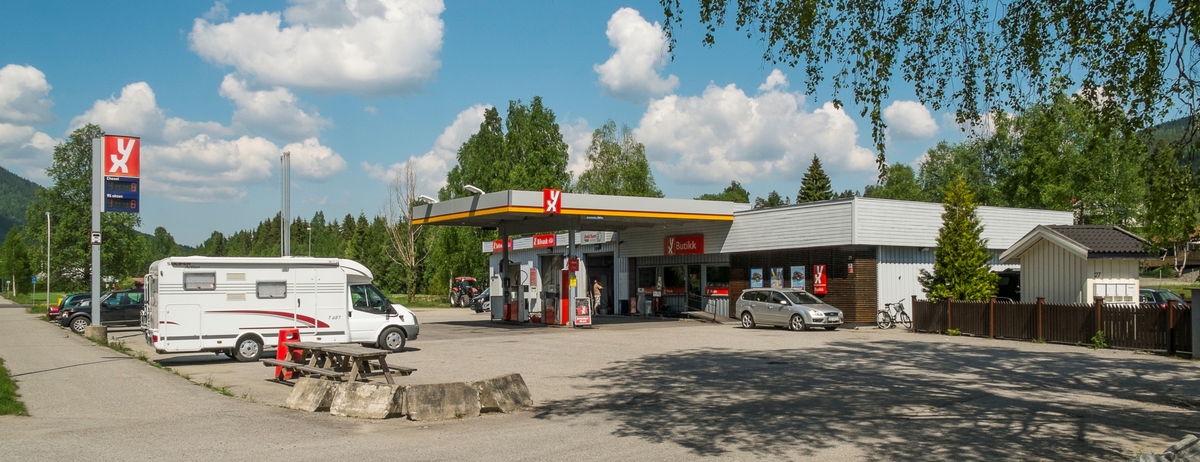 YX bensinstasjon Glassverkvegen Hurdal