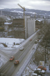 Lillehammer sentrum, krysset Brubakken, Fåbergata, Kirkegate