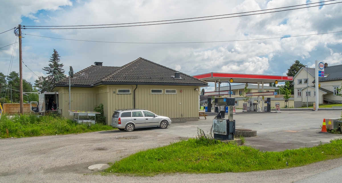Esso bensinstasjon Hølandsveien Løken Aurskog-Høland