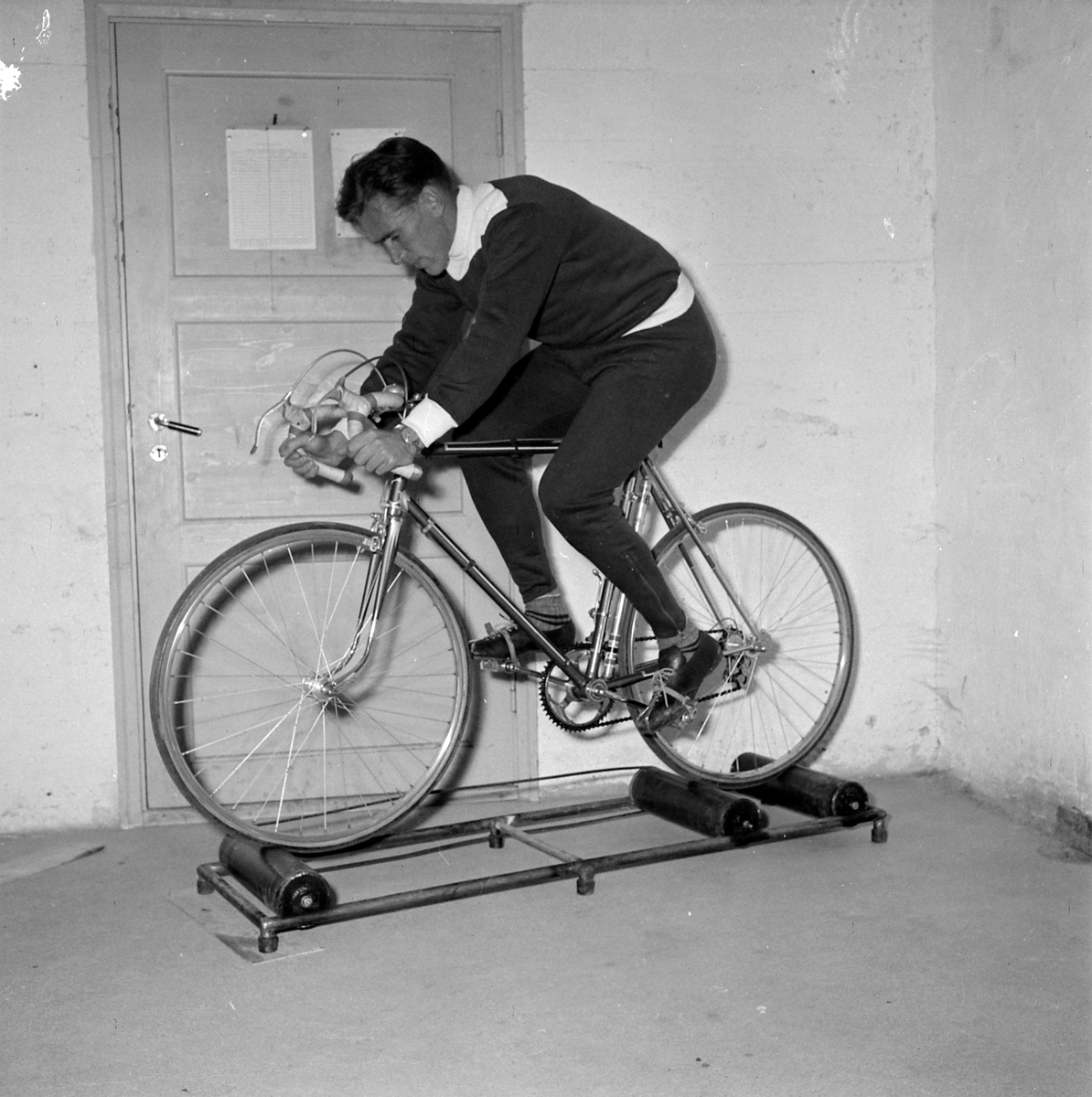 Odd Berg med kona Reidun og datter