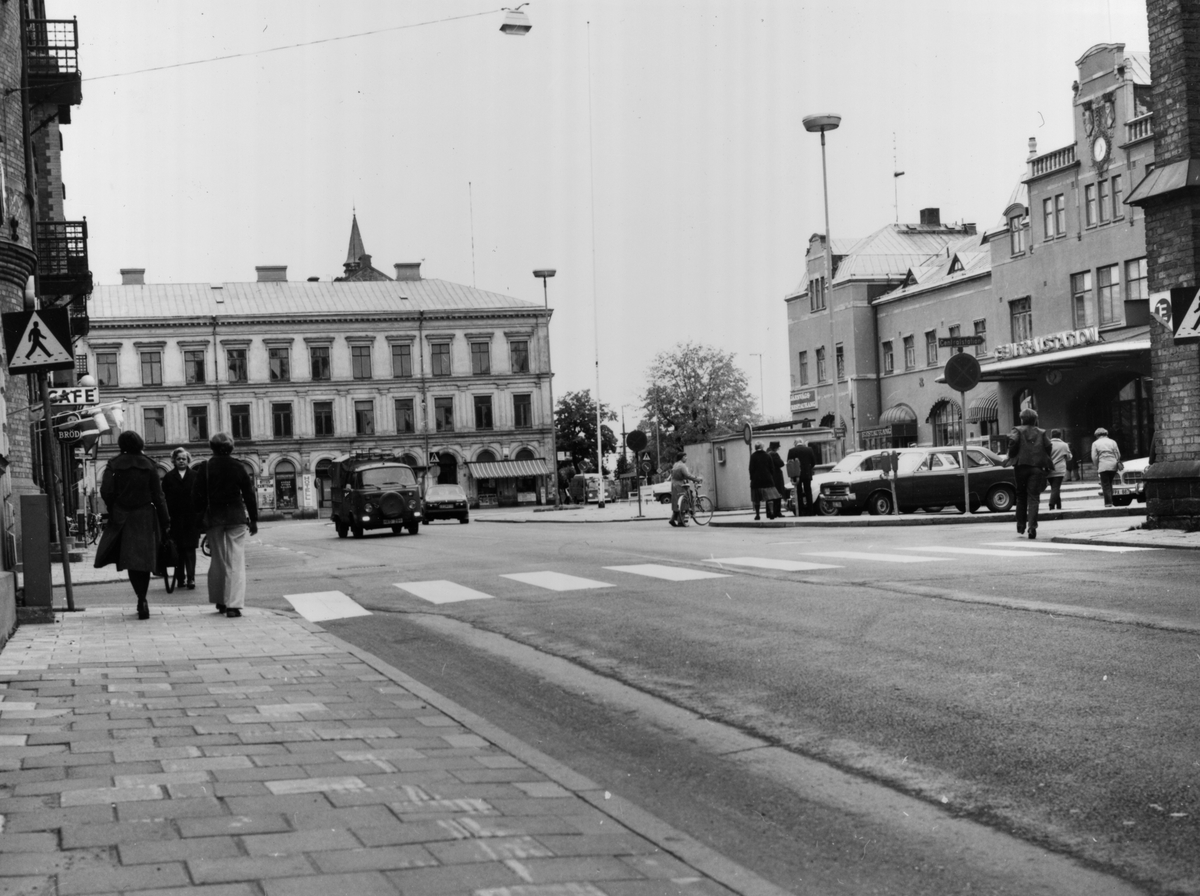 Gävle stad – Norr. Centralplan med Centralstationen.