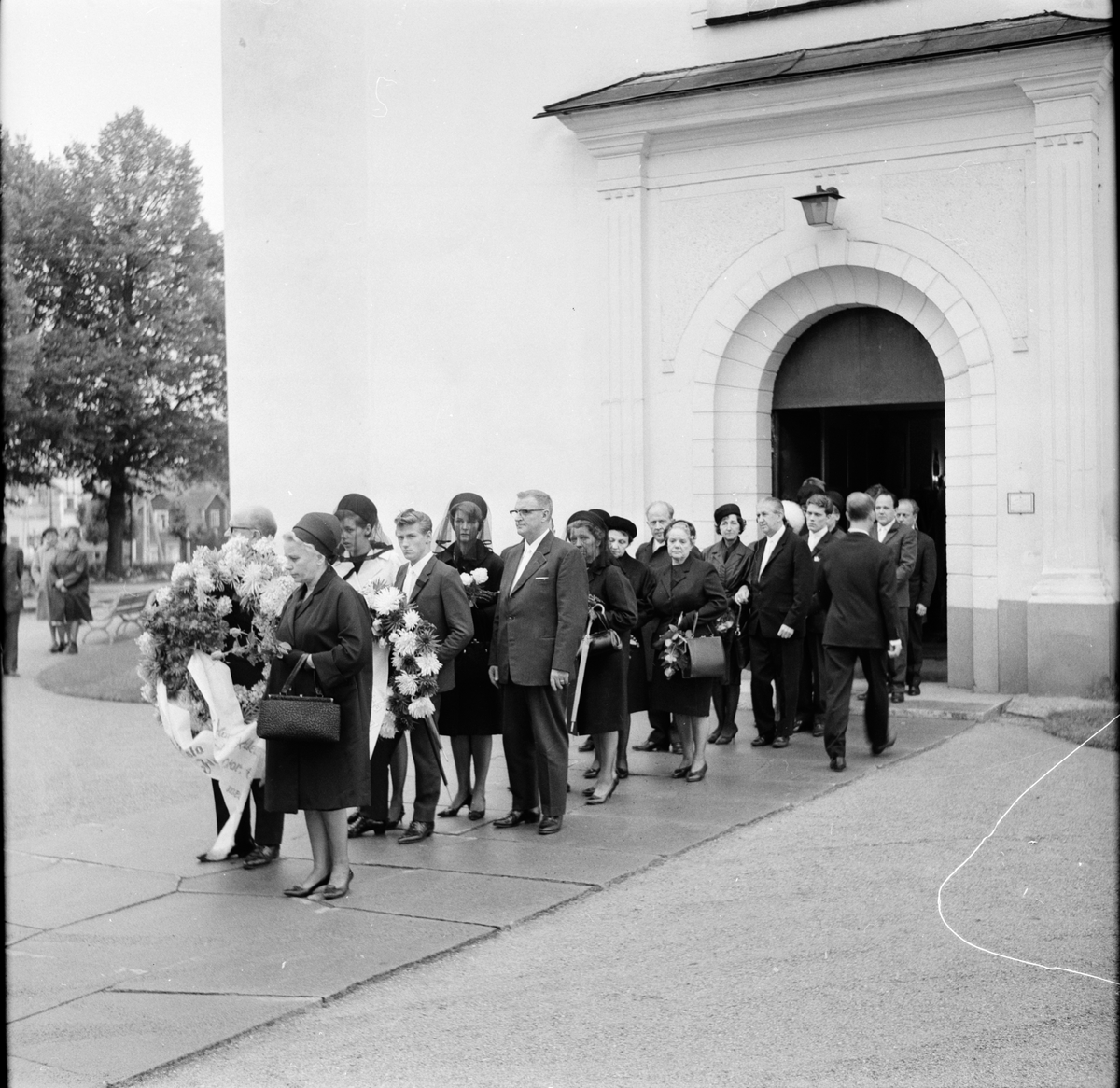 Stig Östs jordfästning i Bollnäs kyrka
9/9-1966