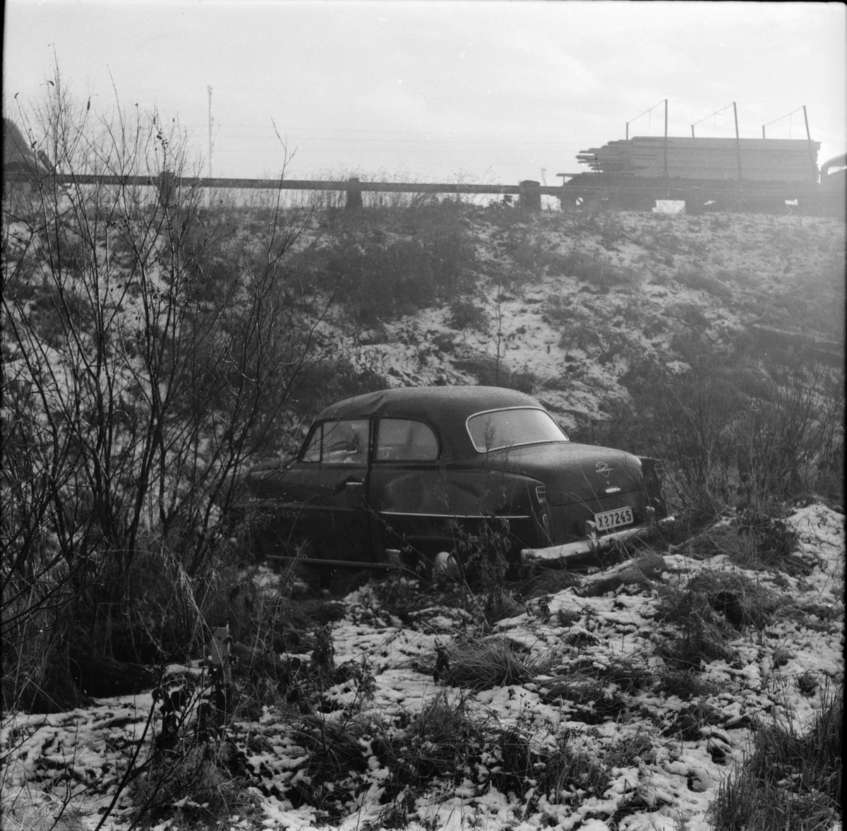 Bilolycka i Röste,
1954