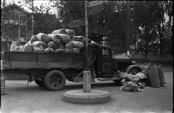 Biluhell i Lillo-krysset, Ø.Toten, juni 1944. Trolig fotogra