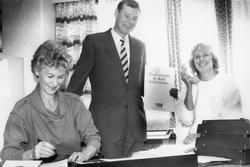 Gruppebilde, fra venstre: Elbjørg Berglund Anfinsen, Terje S