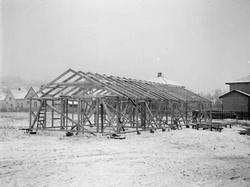 Lillehamme og Fåberg Yrkesskole. Tømrerlinja.  Reisverk til 