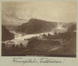 Panorama öfver Trollhättan [Fotografi]