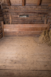 Tresking i Hammervoll-løa med Bjørn Austigard.