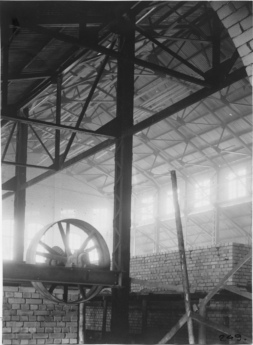 Norbottens Sulfatfabrik. Fabriken anlades 1913-1914.