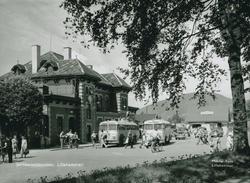 Lillehammer jernbanestasjon ca.1962