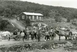 Dovrefjellvegen gruses i 1925