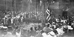 Forsamling, Jacob Breda Bulls jubileumsstevne på Glomdalsmus