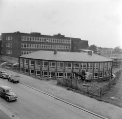 Sandaker linjedelte ungdomsskole. August 1959.