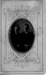 Portrett av Hans Sisjord og Andres Hjukse