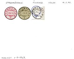 Stempelkatalog Straumshamn, Volda kommune, Møre og Romsdal