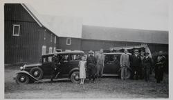 Fra Stiklestad prestegård i 1934