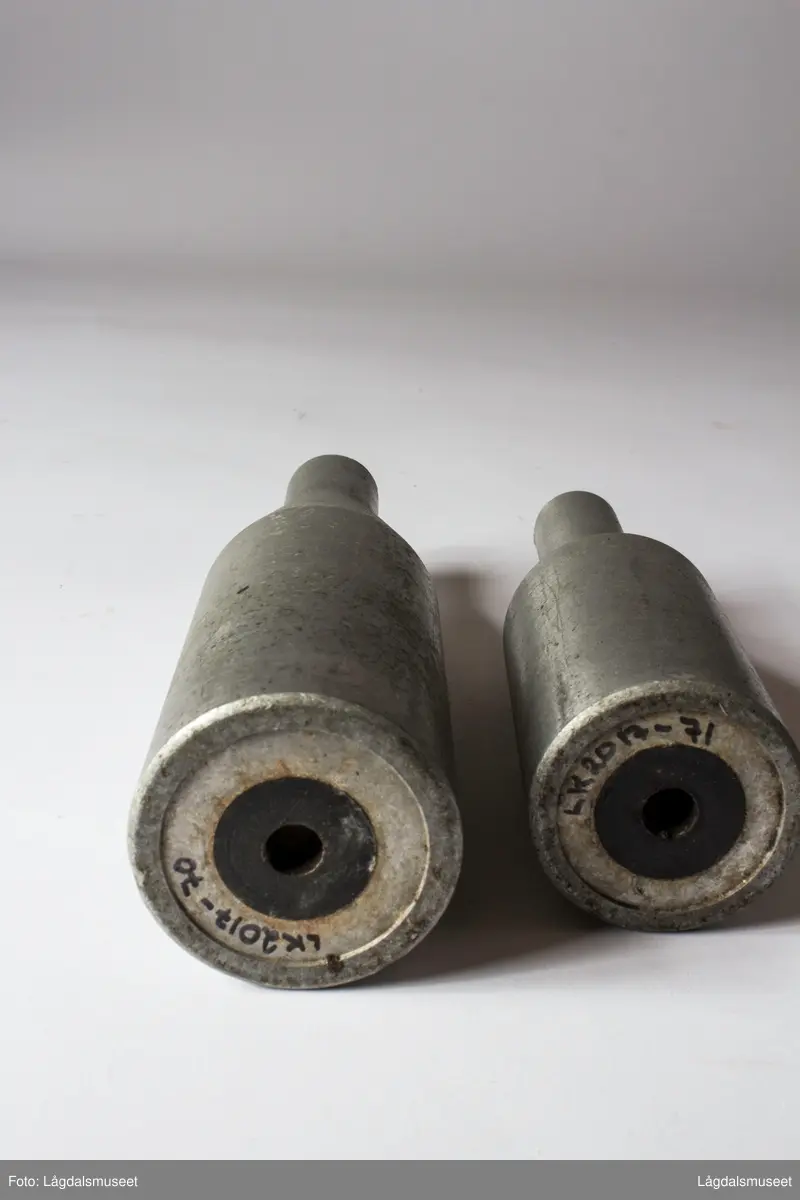 Form til å lage flasker av.