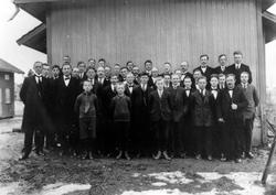 Musikkforeningen Klang fra Skjeberg fotografert 9. april 192