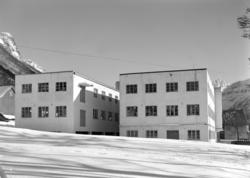 Fotografi av Hj. Brunstad møbelfabrikk i Straumgjerde, Sykky