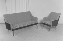 Salong. Sofa og lenestol.